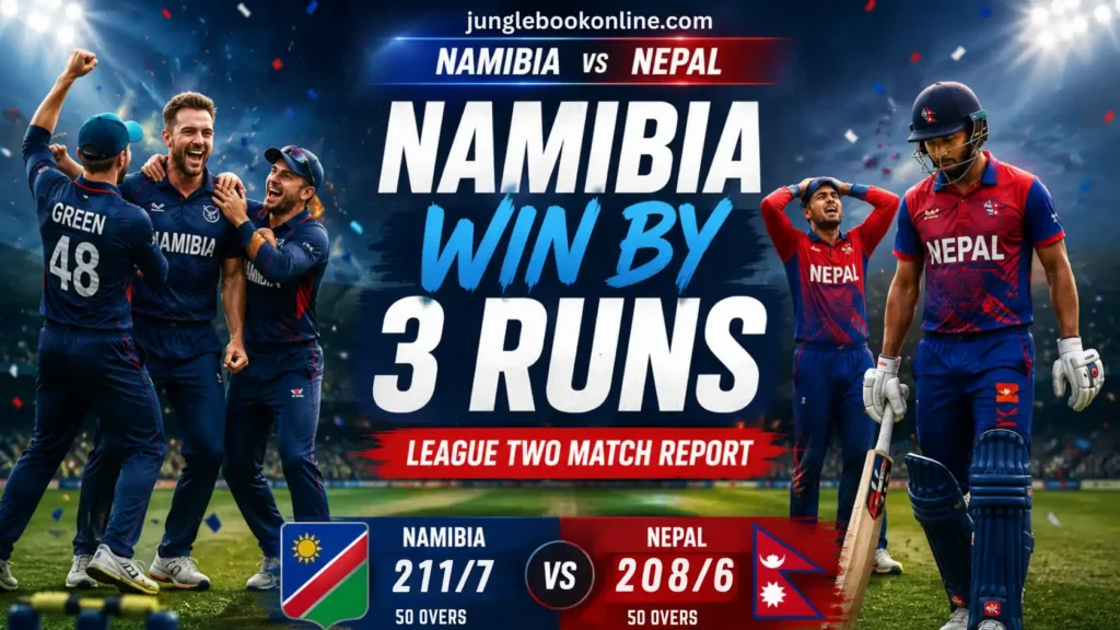 Namibia vs Nepal Match Report